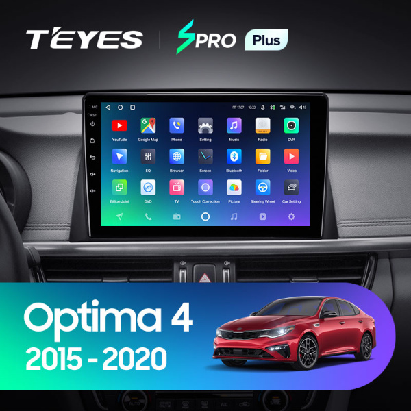 Штатная магнитола Teyes SPRO 4+32G  для Optima 4 2015-2020 ТИП-B