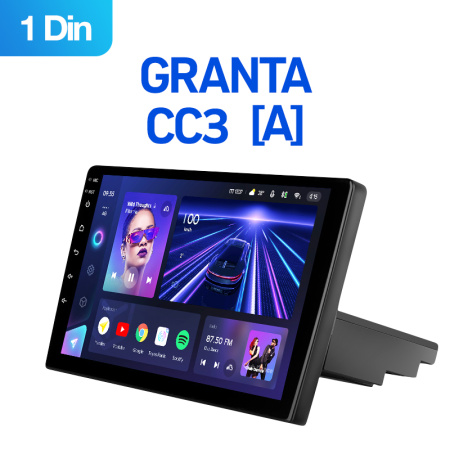 Штатная рамка (без дисплея) Teyes для  LADA Granta Sport  (A)  (1 Din)  2011-2018 (Для экрана 9")