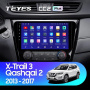 Штатная магнитола Teyes CC2 Plus 6/128 Nissan X-Trail X Trail 3 T32 (2013-2017) кондиционер
