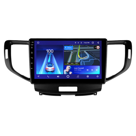 Штатная рамка (без дисплея) Teyes для  Honda Accord 8 2008-2012 (Для экрана 9")