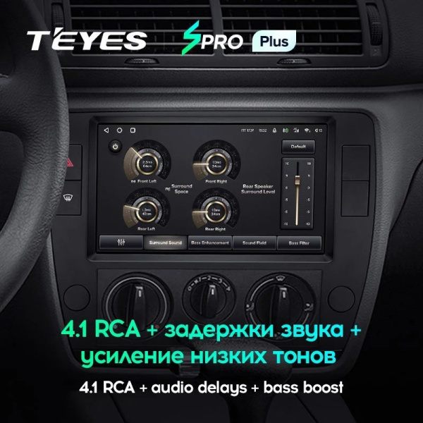 Штатная магнитола Teyes SPRO Plus 3/32 Volkswagen Passat B5 (2000-2005)