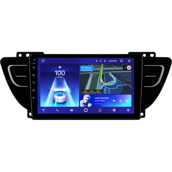 Штатная рамка (без дисплея) Teyes для  Geely Atlas NL-3 2016-2020 (Для экрана 9")