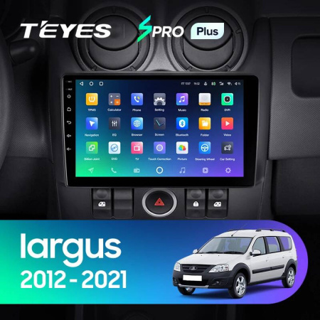 Штатная магнитола Teyes SPRO 4+32G для Largus 2012-2021