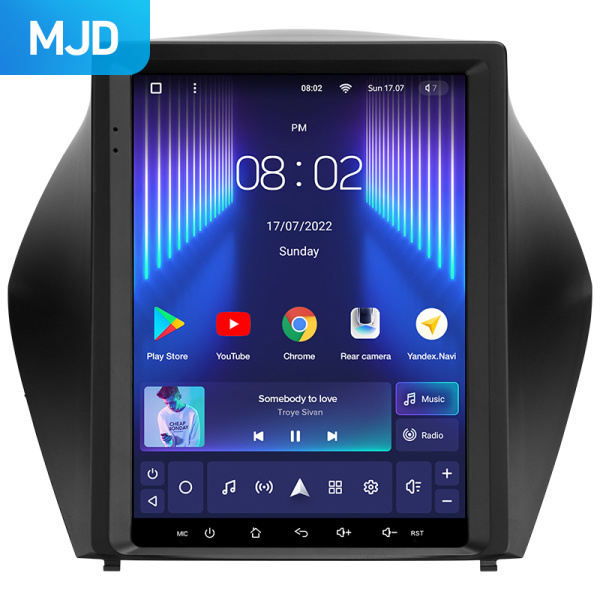 Штатная рамка (без дисплея) Teyes для  Hyundai Tucson 2 LM IX35  (F2)  (MJD)  2009-2015 (TPRO2 9.7")