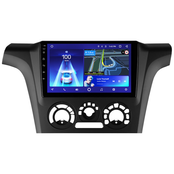 Штатная рамка (без дисплея) Teyes для  Mitsubishi Outlander 1  (F1)  2002-2008 (Для экрана 9")