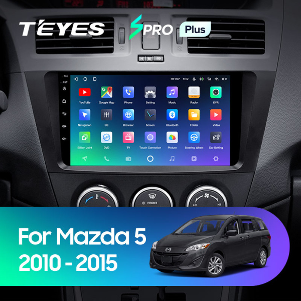 Штатная магнитола Teyes SPRO 3+32G для Mazda5 Premacy 2010-2015