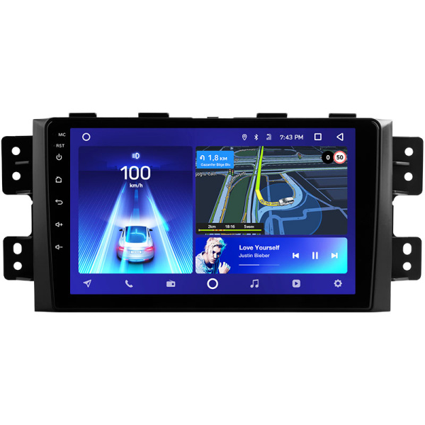 Штатная рамка (без дисплея) Teyes для  Kia Borrego 2008-2011 (Для экрана 9")