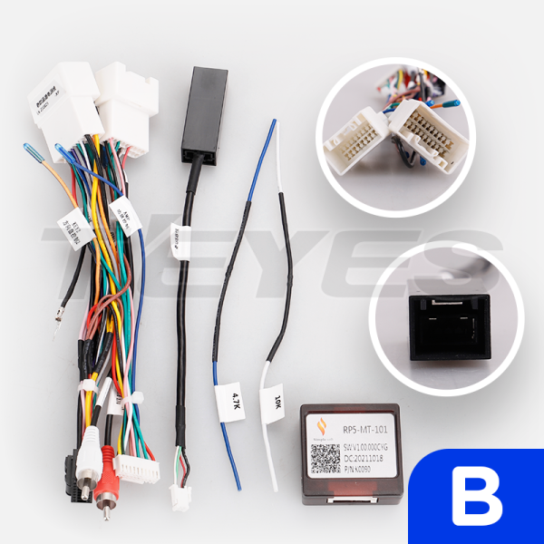 Штатная рамка (без дисплея) Teyes для  Mitsubishi ASX 1  (Right hand driver)  2016-2022 (Для экрана 9")