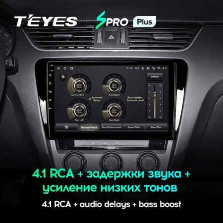 Штатная магнитола Teyes SPRO Plus 4/64 Skoda Octavia 3 A7 (2013-2018)