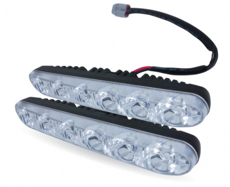 Дневные ходовые огни AVS "DL-6B", 2 шт