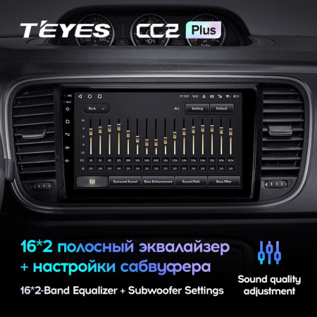 Штатная магнитола Teyes CC2 Plus 3/32 Volkswagen Beetle A5 (2011-2019)