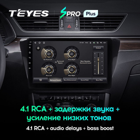 Штатная магнитола Teyes SPRO Plus 6/128 Skoda Superb 3 (2015-2019)