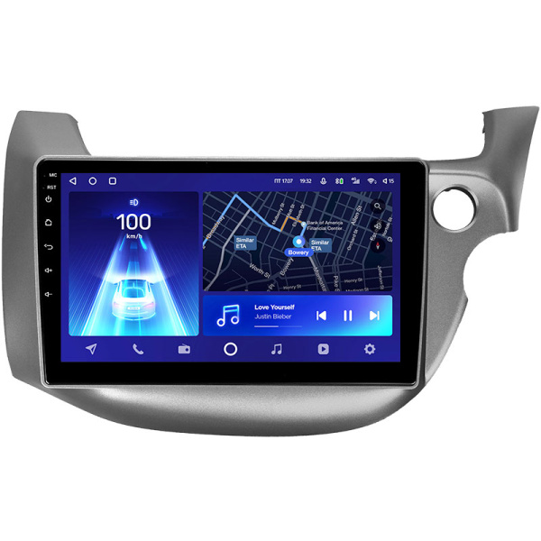 Штатная рамка (без дисплея) Teyes для  Honda Jazz 2 GG Fit GE GP GE  (Right hand driver)  2007-2014 (Для экрана 10.2")