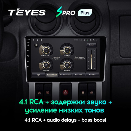 Штатная магнитола Teyes SPRO Plus 6/128 Renault Logan 1 (2004-2009)