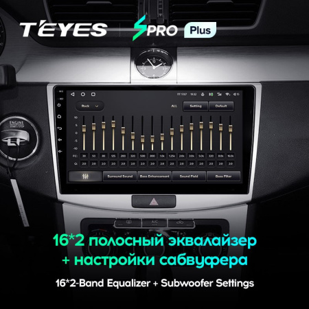 Штатная магнитола Teyes SPRO Plus 3/32 Volkswagen Passat 7 B7 (2010-2015)