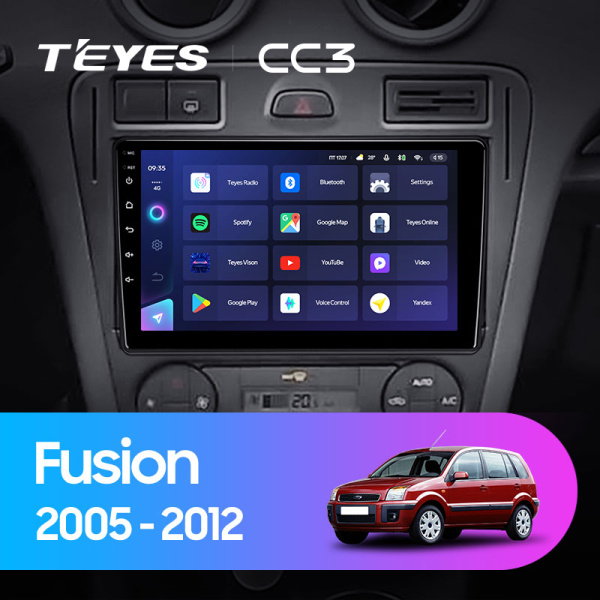 Штатная магнитола Teyes CC3L 3+32G для Fusion Transit 2005-2012 Штатная магнитола Teyes CC3L 3+32G для Fusion Transit 2005-2012