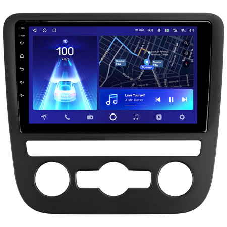 Штатная рамка (без дисплея) Teyes для  Volkswagen Scirocco  (B)  2009-2014 (Для экрана 9")