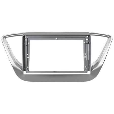 Штатная рамка (без дисплея) Teyes для  Hyundai Solaris 2 2017-2018 (Для экрана 9")