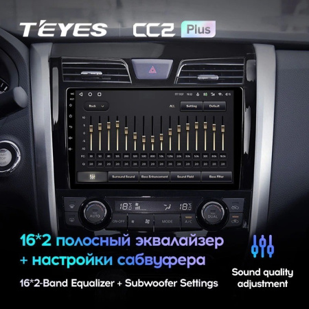 Штатная магнитола Teyes CC2 Plus 6/128 Nissan Teana J33 (2013-2015)