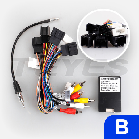 Штатная рамка (без дисплея) Teyes для  Chevrolet Captiva I 1 (DS) 2006-2011 (TPRO2 9.7")