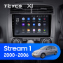 Штатная магнитола Teyes X1 4G 2+32G для Stream 2000-2006