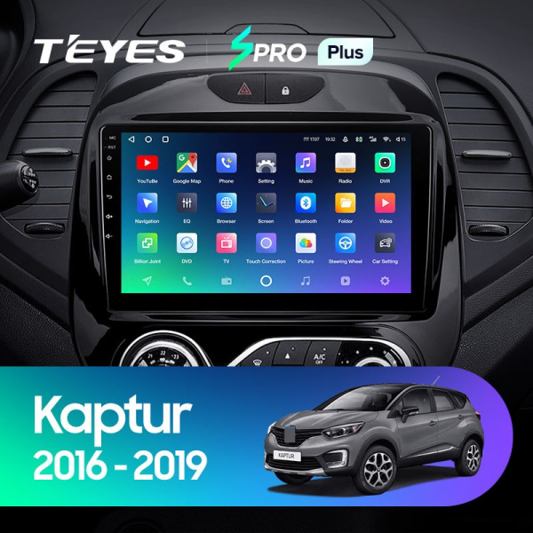 Штатная магнитола Teyes SPRO Plus 3/32 Renault Kaptur (2016-2019) Тип-B