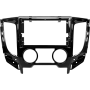 Штатная рамка (без дисплея) Teyes для  Mitsubishi L200 5  (F1)  (Manual air conditioning)  2015-2019 (Для экрана 9")