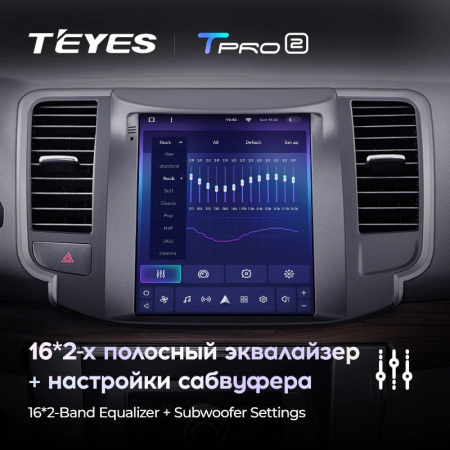 Штатная магнитола Tesla style Teyes TPRO 2 Nissan Teana J32 2008-2013