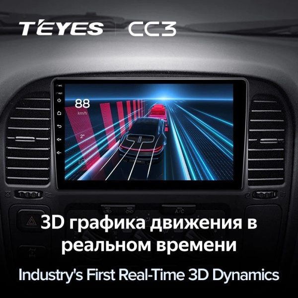 Штатная магнитола Teyes CC3 360 6/128 Toyota Land Cruiser 10 J100 100 (1998-2007)