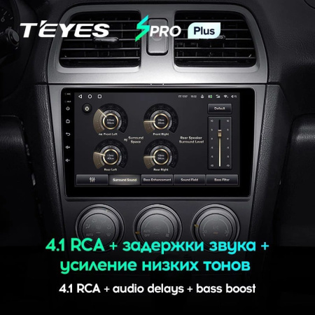 Штатная магнитола Teyes SPRO Plus 4/64 Subaru Impreza GD GG 2002-2007