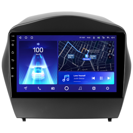 Штатная рамка (без дисплея) Teyes для  Hyundai Tucson 2 LM IX35 2009-2015 (Для экрана 9")