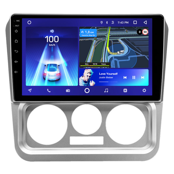 Штатная рамка (без дисплея) Teyes для  Geely CK 2008-2016 (Для экрана 9")