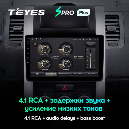 Штатная магнитола Teyes SPRO Plus 6/128 Nissan X-Trail T31 (2007-2015)