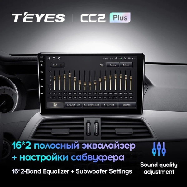 Штатная магнитола Teyes CC2 Plus 4/64 Mercedes-Benz C-Class W204 C204 S204 (2011-2015)