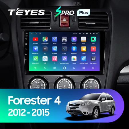 Штатная магнитола Teyes SPRO Plus 3/32 Subaru Forester 4 SJ (2012-2015)
