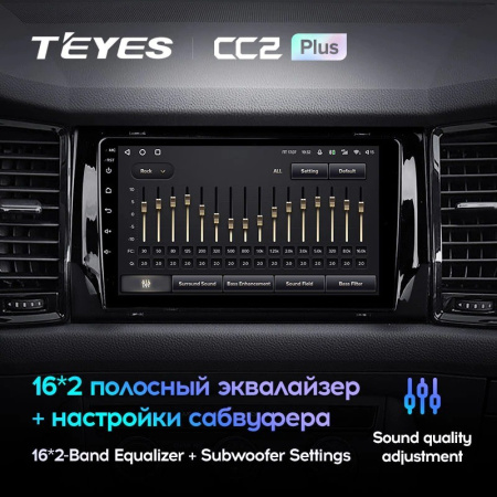 Штатная магнитола Teyes CC2 Plus 3/32 Skoda Kodiaq (2016-2020)