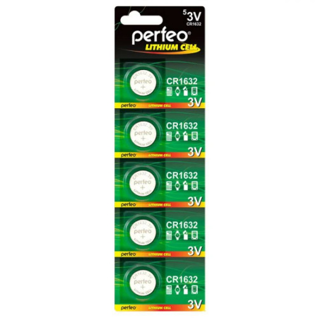 Батарейка CR 1632 PERFEO BL5