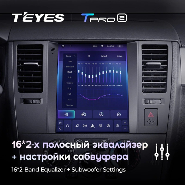 Штатная магнитола Tesla style Teyes TPRO 2 Nissan Tiida C11 2004-2013