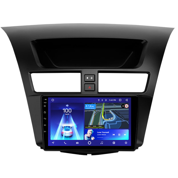 Штатная рамка (без дисплея) Teyes для  Mazda BT-50 BT50 2 2011-2020 (Для экрана 9")