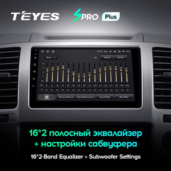 Штатная магнитола Teyes SPRO Plus 6/128 Nissan Navara 3 D40 (2004-2010)