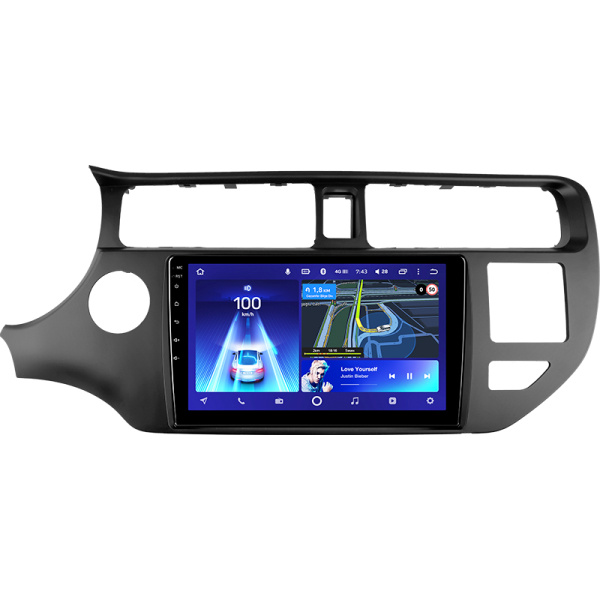 Штатная рамка (без дисплея) Teyes для  Kia RIO 4 K3 2011-2015 (Для экрана 9")