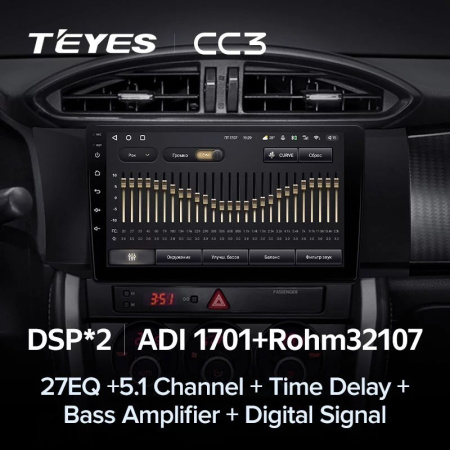 Штатная магнитола Teyes CC3 360 6/128 Subaru BRZ (2012-2016)
