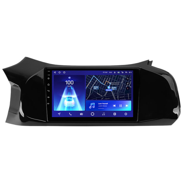 Штатная рамка (без дисплея) Teyes для  Chevrolet Onix 2012-2019 (Для экрана 9")