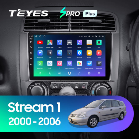 Штатная магнитола Teyes SPRO 3+32G для Stream 2000-2006