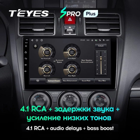 Штатная магнитола Teyes SPRO Plus 3/32 Subaru Forester SJ (2015-2018)