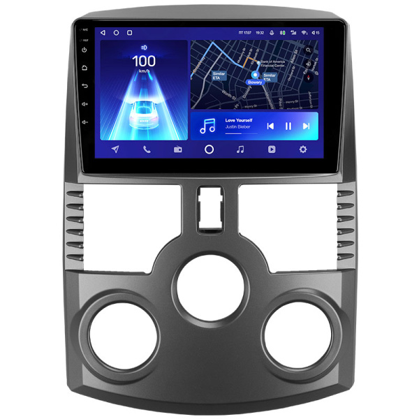 Штатная рамка (без дисплея) Teyes для  Toyota Rush J200 1  (Right hand driver)  2006-2016 (Для экрана 9")