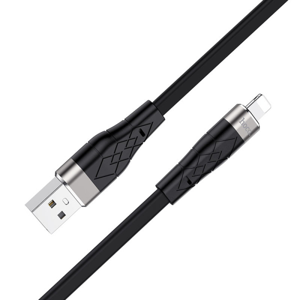Кабель USB - Lightning 1м 2,4А HOCO X53 силикон