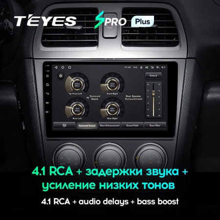 Штатная магнитола Teyes SPRO Plus 6/128 Subaru Impreza GD GG 2002-2007