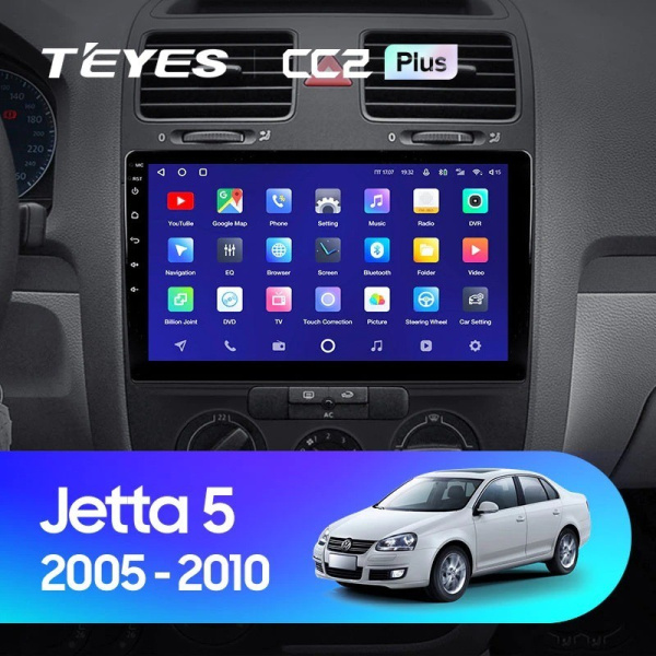 Штатная магнитола Teyes CC2 Plus 3/32 Volkswagen Jetta 5 (2005-2010)