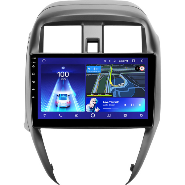 Штатная рамка (без дисплея) Teyes для  Nissan Sunny 2014-2016 (Для экрана 10.2")